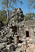 Ta Prohm temple - ruins of the central sanctuary